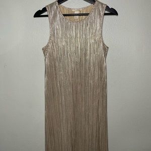 H&M GOLD SHIMMER COVER-UP